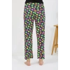 MİRAY- Kadın Penye Smile Desenli Tek Alt Pijama