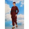 MİRAY- Kadın Tam Tesettür Mayo Bordo