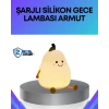 Modern Armut Gece Lambası Kablosuz Şarjlı Led Aydınlatma