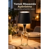 Modern Masa Lambası Şişe Üstü Siyah Abajur Başlığı