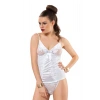 MODLİVE Beyaz Atlet Külot Takım - 3010