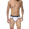 MODLİVE Beyaz Jockstrap Fantezi İç Giyim