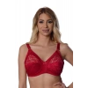 MARSİLYAN- Bordo Dantelli Toparlayıcı Sütyen - 503