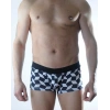MODLİVE Erkek 3D Küp Desenli Boxer