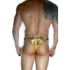 MODLİVE Erkek Arkası Büzgülü Gold Brazillian Slip