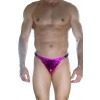 MODLİVE Erkek Arkası Fuşya Büzgülü Brazillian Slip
