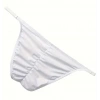 MODLİVE Erkek Beyaz Büzgülü Slip İç Giyim
