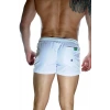 MODLİVE Erkek Beyaz Mini Mayo Short