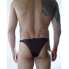 MODLİVE Erkek Daire Desenli Brazillian Slip