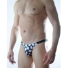 MODLİVE Erkek Desenli Brazillian Slip İç Çamaşırı