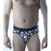 MODLİVE Erkek Desenli Fantezi Jockstrap İç Giyim