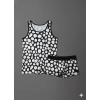 MODLİVE Erkek Desenli Tank Top Boxer Takımı