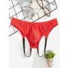 MODLİVE Erkek Fantazi Kırmızı Jockstrap İç Giyim