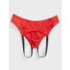MODLİVE Erkek Fantazi Kırmızı Jockstrap İç Giyim