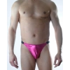 MODLİVE Erkek Fuşya Lame Brazillian Slip İç Giyim