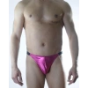 MODLİVE Erkek Fuşya Lame Brazillian Slip İç Giyim