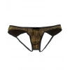 MODLİVE Erkek Gold Metalik Jockstrap İç Giyim