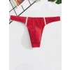 MODLİVE Erkek Kırmızı Tanga İç Çamaşırı