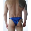 MODLİVE Erkek Mavi Lame Brazillian Slip iç Çamaşırı