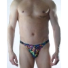 MODLİVE Erkek Renkli Desenli Brazillian Slip