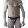 MODLİVE Erkek Renkli Desenli Jockstrap İç Giyim
