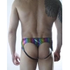 MODLİVE Erkek Renkli Fantezi Jockstrap İç Giyim