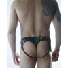 MODLİVE Erkek Renkli Fantezi Jockstrap İç Giyim