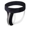 MODLİVE Erkek Şeritli Jockstrap Fantezi İç Giyim
