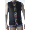 MODLİVE Erkek Transparan Renki Atlet Boxer Takımı