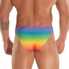 MODLİVE Gökkuşağı Desenli Erkek Slip
