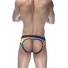MODLİVE Gökkuşağı Jockstrap Erkek İç Giyim