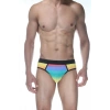 MODLİVE Gökkuşağı Jockstrap Fantezi İç Giyim
