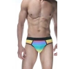 MARSİLYAN- Gökkuşağı Jockstrap Fantezi İç Giyim