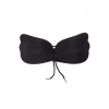 MARSİLYAN- Siyah Yapışkan Kelebek Sütyen-519