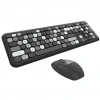 Mofii No666 Siyah Gri Klavye Mouse Set