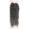 Nice Bulk Afro Su Dalgası Saç - Siyah / Gri Ombreli