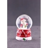 Noel Baba ve Kardan Adam Temalı Mini Boy Işıklı Yılbaşı Kar Küresi 6.5 cm D