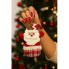 Noel Yılbaşı Çam Ağacı Süsü Peluş Tekstil Örme Orta Boy 17 cm x 11 cm