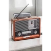 Nostaljik Görünümlü Usb Girişli Bluetooth Bağlantılı Radyo
