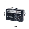 Nostaljik Radyo WAXIBA Nostaljik Radyo Bluetooth Fm Usb XB-2301RT (4887)
