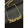 Nurseli isimli kolye (Kişiye Özel)