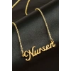 Nursen İsimli Kolye (Kişiye Özel)