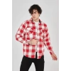 Oduncu Gömlek  - Pembe -
