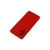 One Plus 9 Kılıf Nano içi Kadife Silikon - Kırmızı