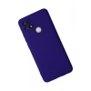 Oppo A15 Kılıf Nano içi Kadife Silikon - Mor