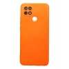 Oppo A15 Kılıf Nano içi Kadife Silikon - Turuncu
