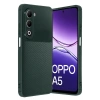 Oppo A5 4G Auto Focus Karbon Kapak - Koyu Yeşil
