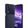 Oppo A5 4G Auto Focus Karbon Kapak - Lacivert