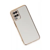 Oppo A54 4G Kılıf Volet Silikon - Beyaz