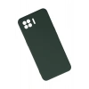 Oppo A73 Kılıf Nano içi Kadife Silikon - Koyu Yeşil